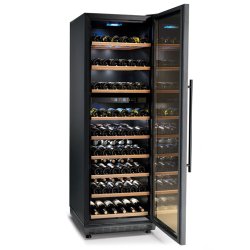 Cantinetta vini 182 bottiglie doppio vetro temperato 5-12 12-22 °C autosbrinamento e ventilazione interna 182 bottiglie Monferrato